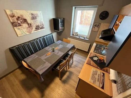 Aufenthaltsraum für Monteure und Handwerker im Gästehaus Legden.