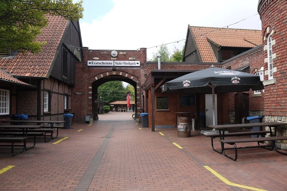 Feiern im Dorf Münsterland