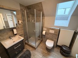 Pension Legden Badezimmer