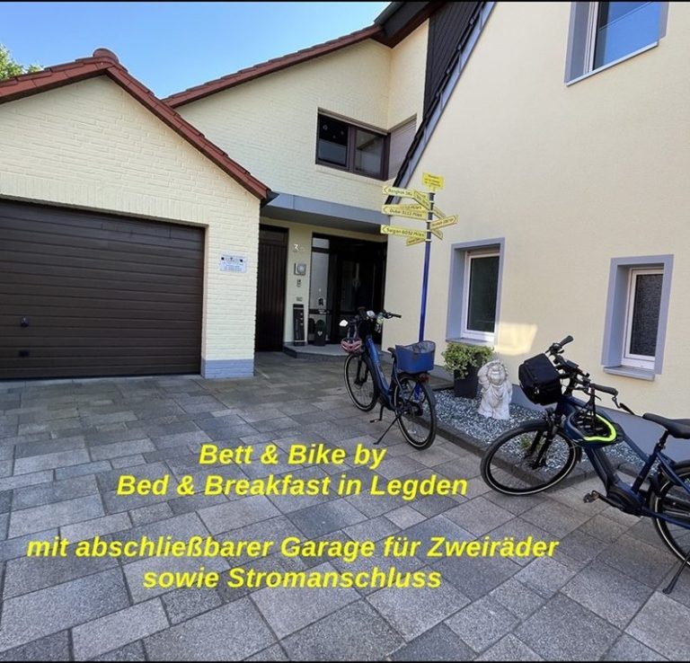 Fahrradtour auf dem Europa-Radweg R1 und D-Route 3 durch das Münsterland bei Legden