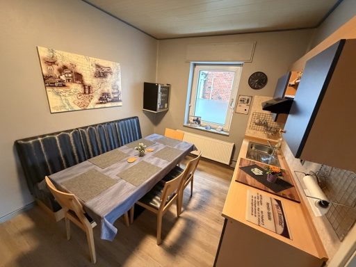 Aufenthaltsraum in der Pension Legden