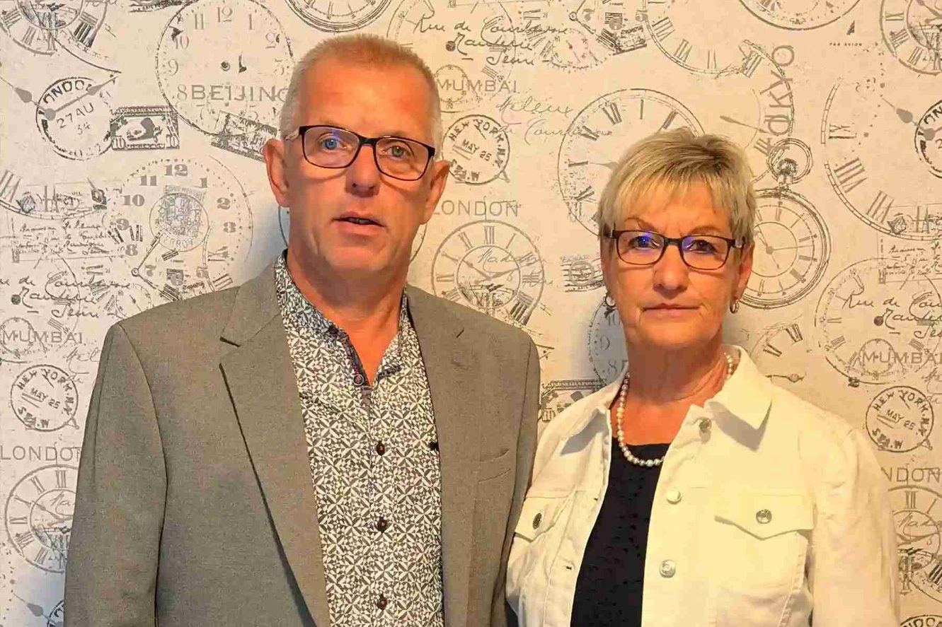 Die Gastgeber Kerstin und Ewald Gödde von der Pension - Gästehaus Legden.